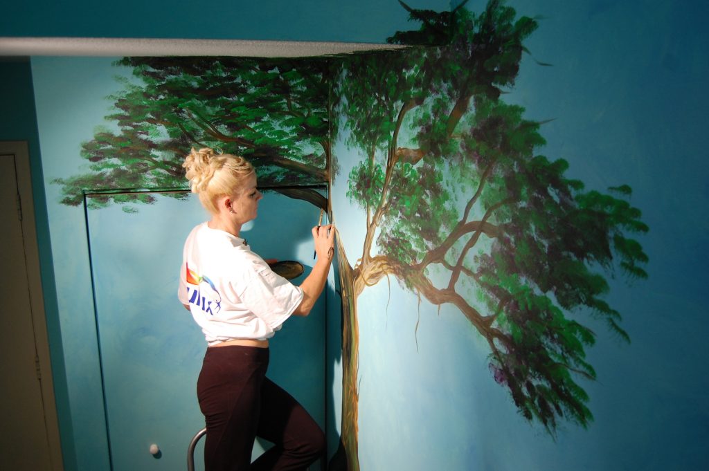 "Local Artist To Paint Mural At Andy’s House To Thank Community For Support During Cancer Treatment"